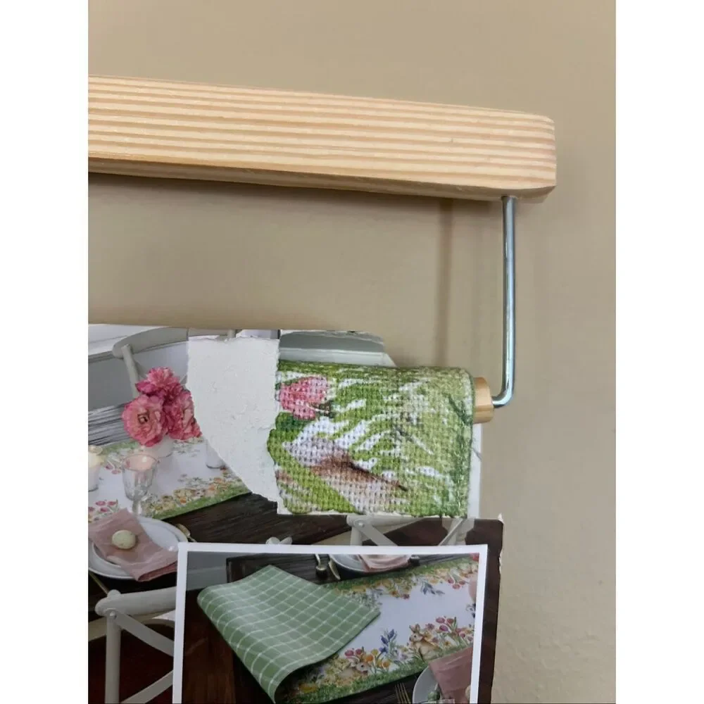 The Farmhouse By Rachel Ashwell Easter Bunny Chicks Table Runner 16” X 90” Rever